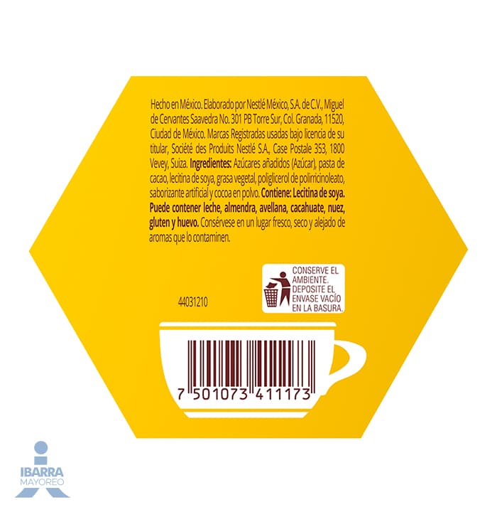 Chocolate Abuelita Marqueta 540 g