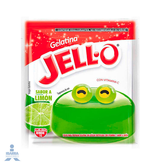 Gelatina Jell-O Limón 25 g