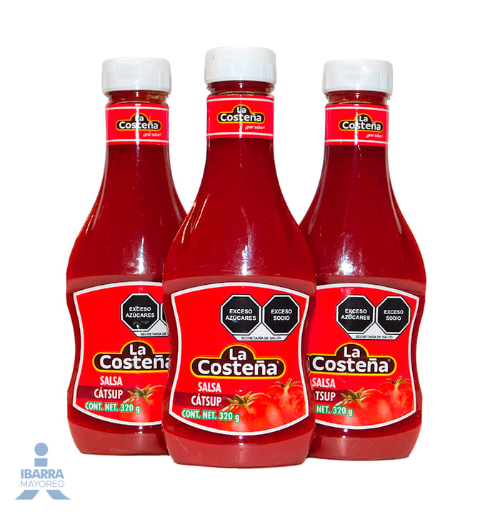Salsa Cátsup La Costeña Pet 320 g