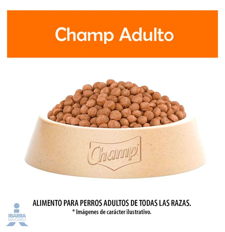 Alimento Champ Adulto Res 2 kg