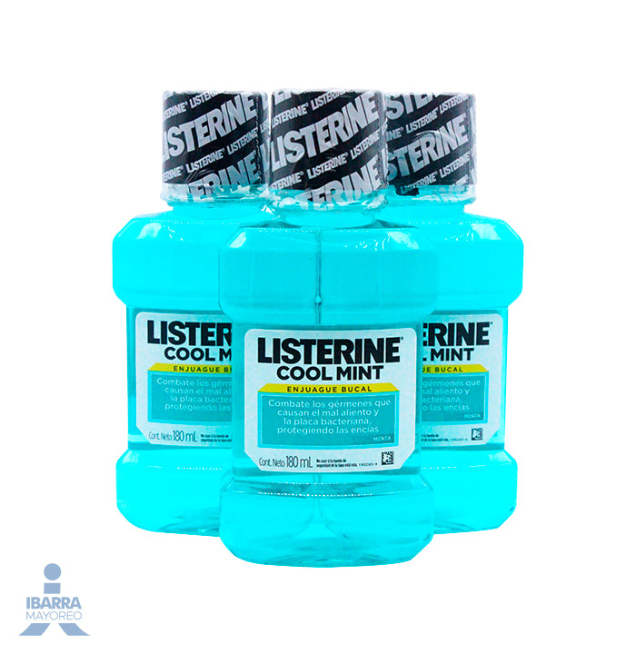 Enjuague Bucal Listerine Cool Mint 180 ml