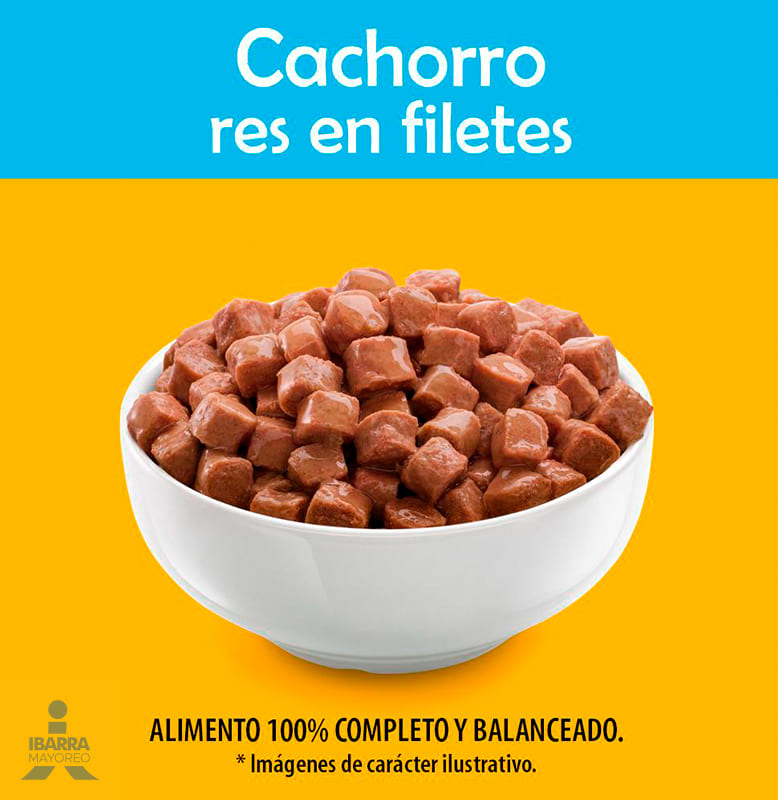 Alimento Pedigree Puppy Cachorro Res 100 g