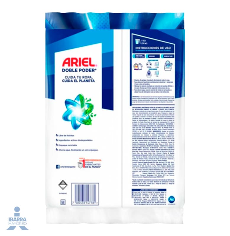 Detergente Ariel 850 g