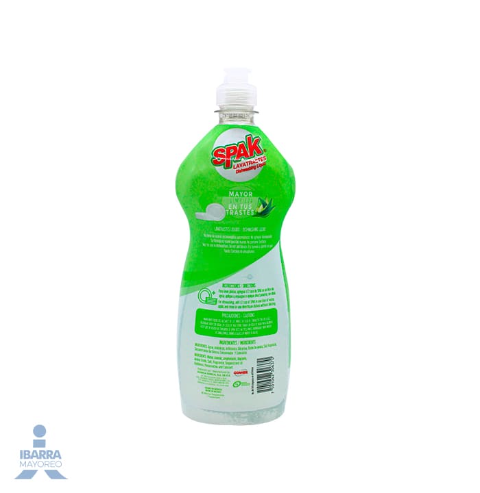 Detergente Spak Aloe Líquido 750 ml