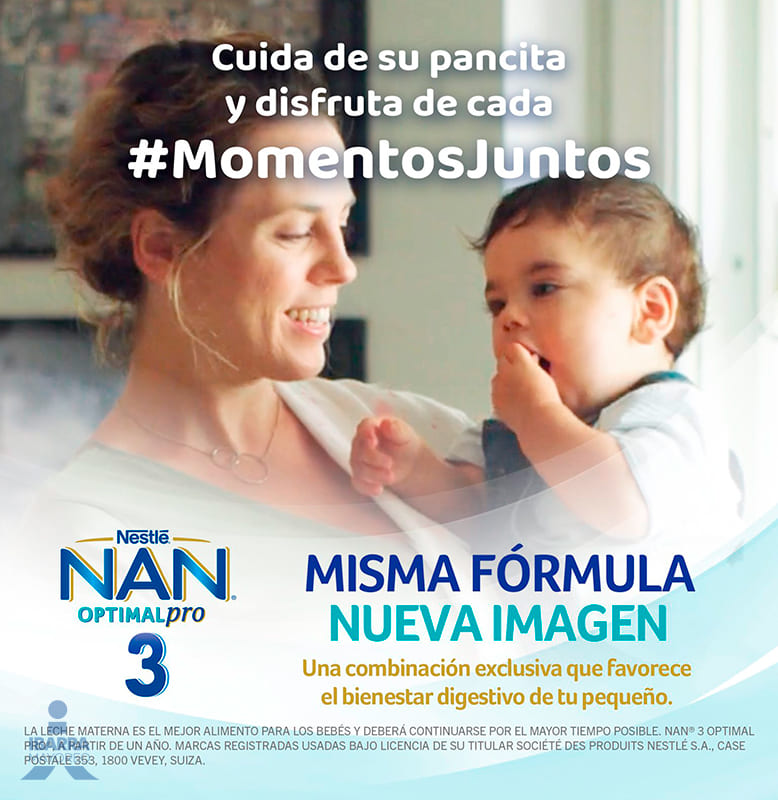Fórmula Infantil NAN 3 Optimal Pro a partir de 1 año 1.2 kg
