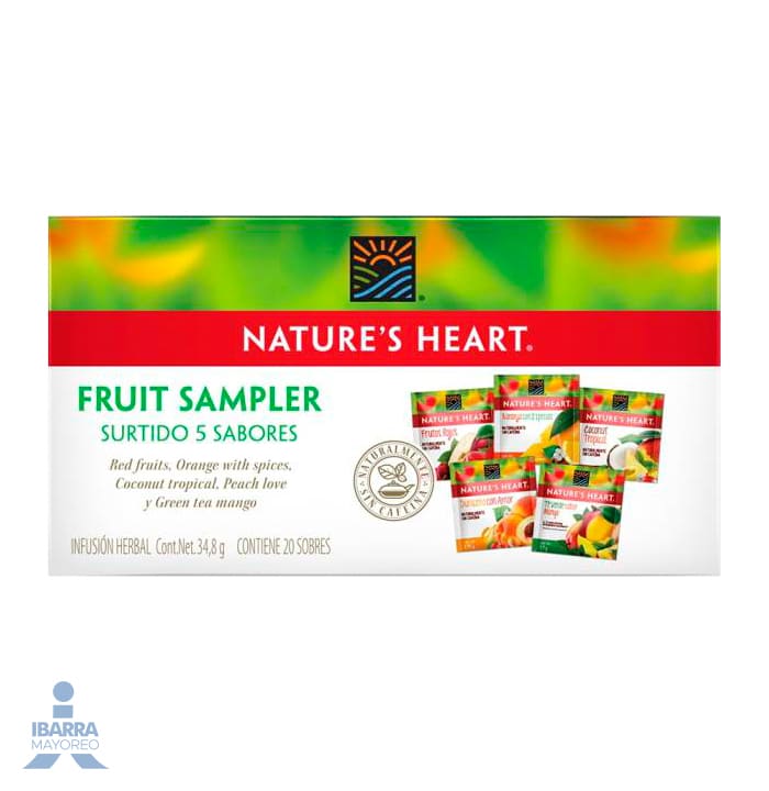 Té Natures Heart Surtido 20 pzas.