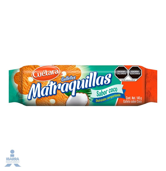 Galletas Cuétara Matraquillas Coco 145 g