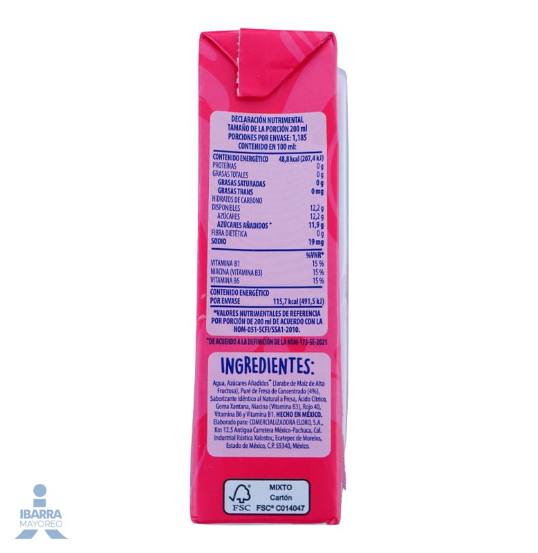 Bebida Bida Fresa 237 ml
