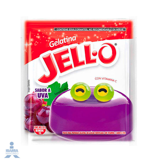 Gelatina Jell-O Uva 25 g