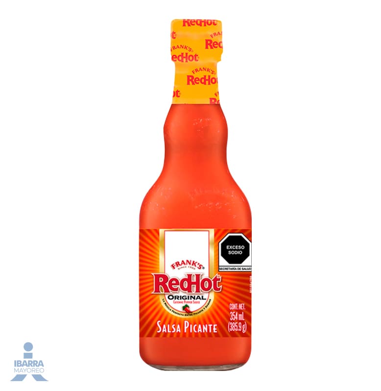 Salsa Franks Red Hot Alitas 354 ml