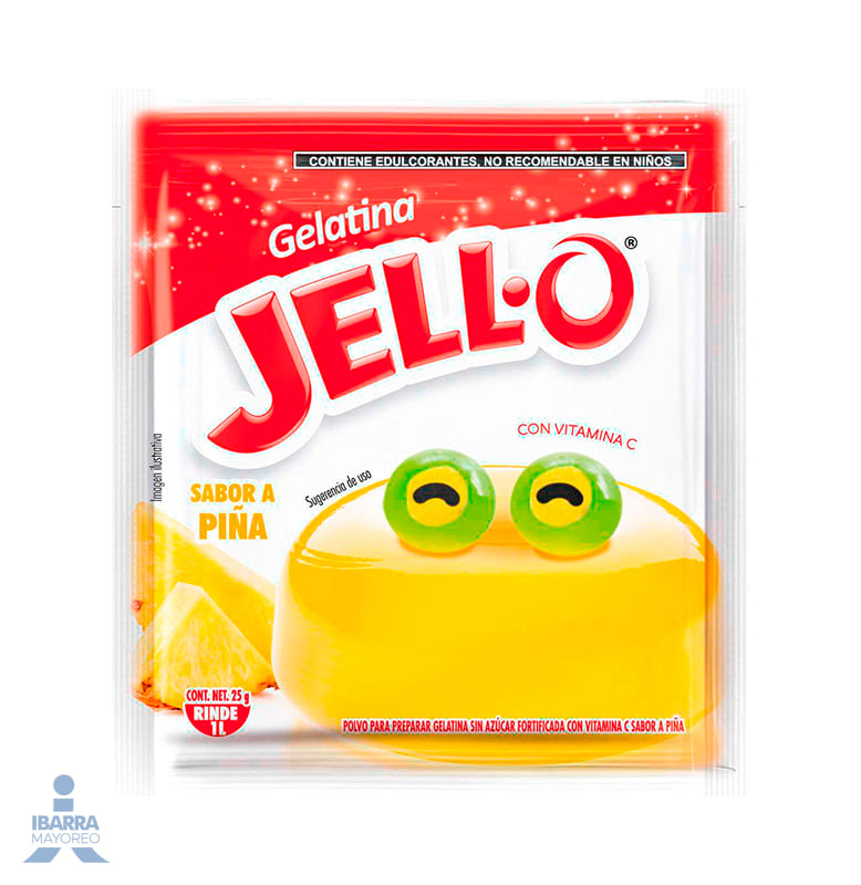 Gelatina Jell-o Piña 25 g