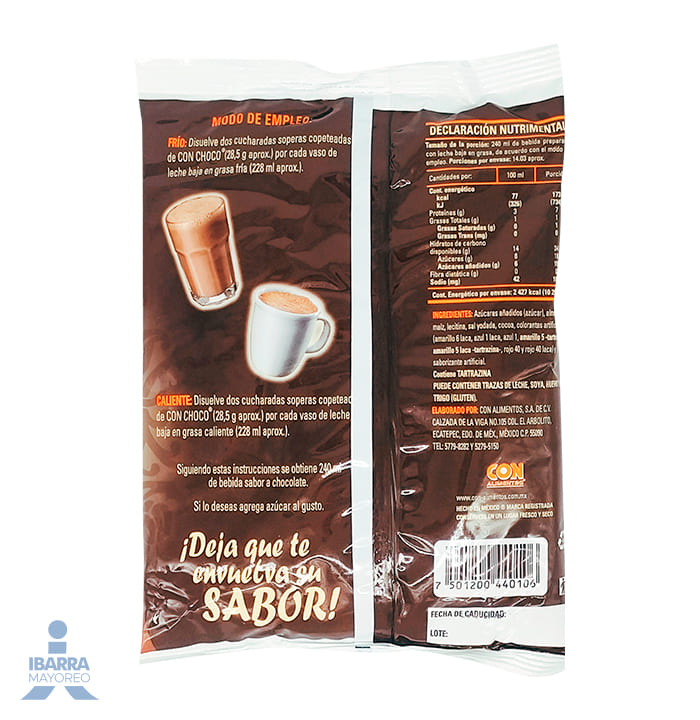 Chocolate Con Choco 400 g