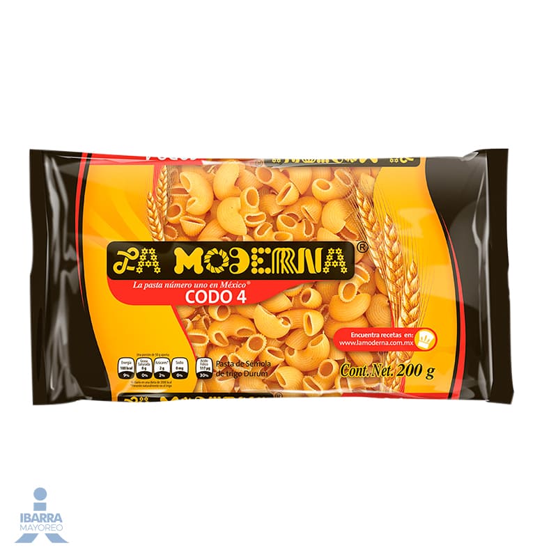 Pasta La Moderna Codo no. 4 200 g