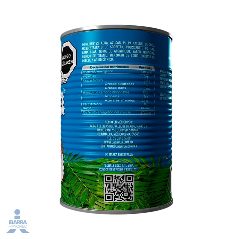 Crema de Coco Calahua 480 g