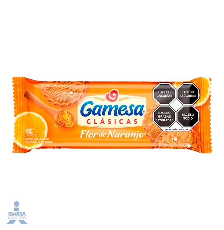 Galletas Gamesa Flor de Naranjo 75 g