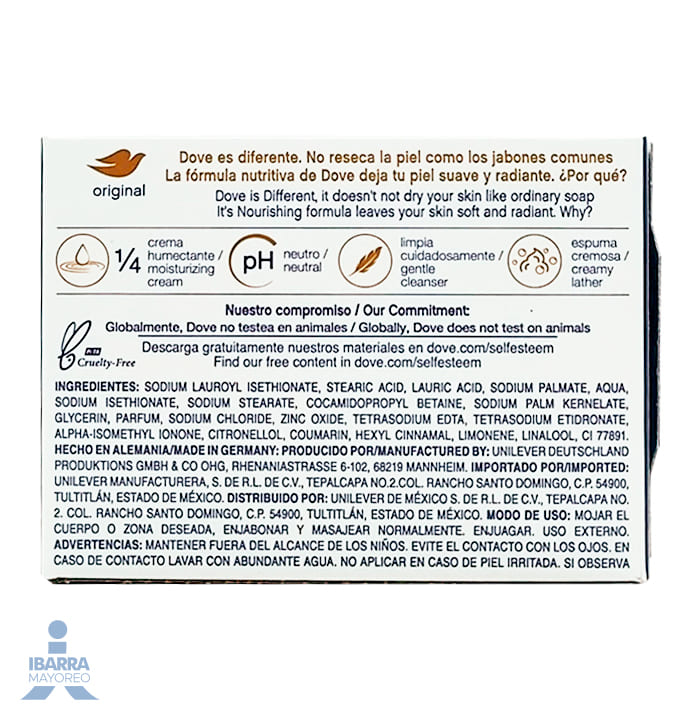 Jabón de tocador Dove Blanco 100 g Precio Especial