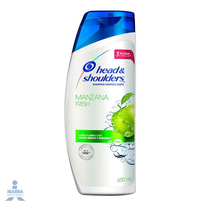 Shampoo Head & Shoulders Manzana 650 ml