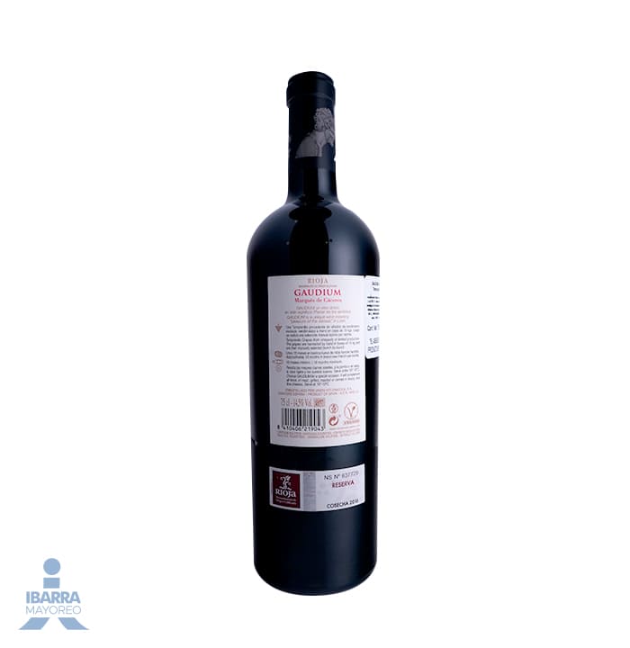 Vino Tinto Marqués de Cáceres Gaudium 750 ml