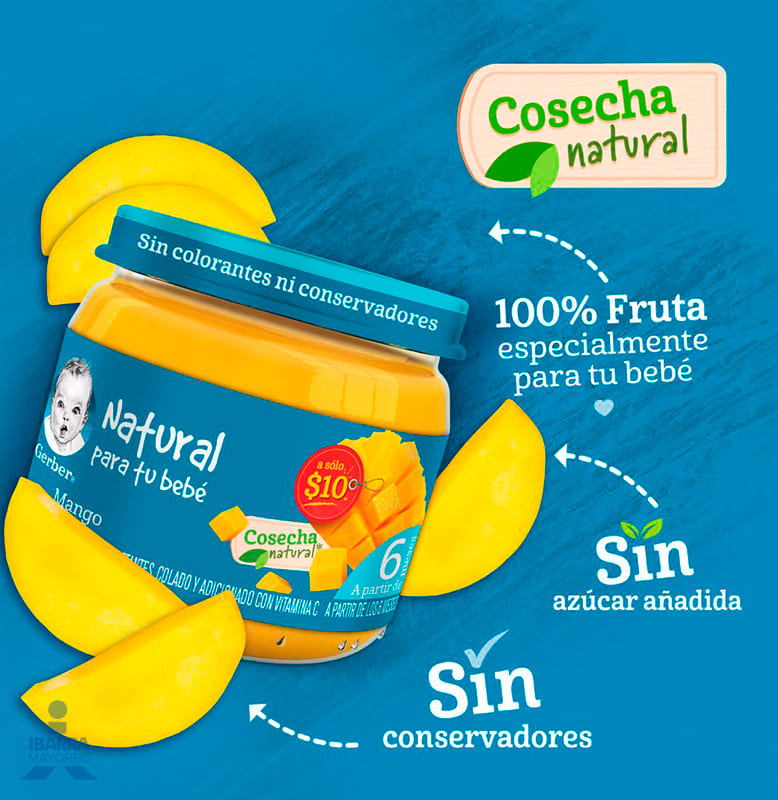 Gerber Colado Mango Etapa 2 100 g