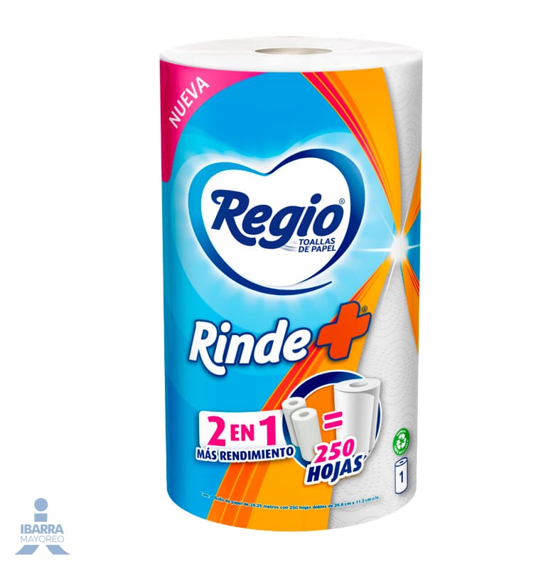 Servitoalla Regio Rinde Más 250 hojas 1 rollo
