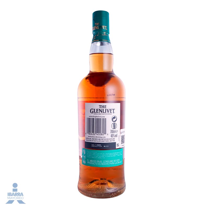 Whisky Glenlivet 12 años 700 ml