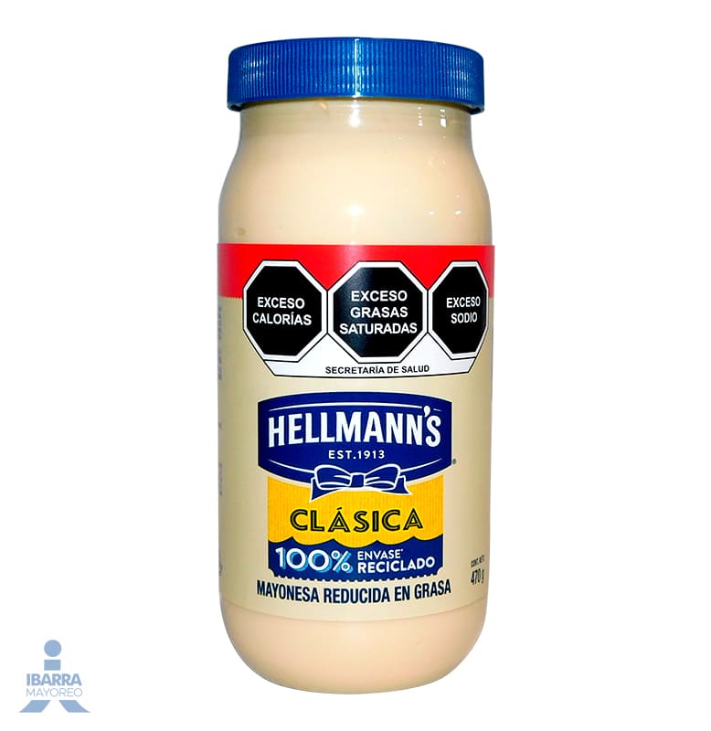 Mayonesa Hellmanns Clásica 470 g