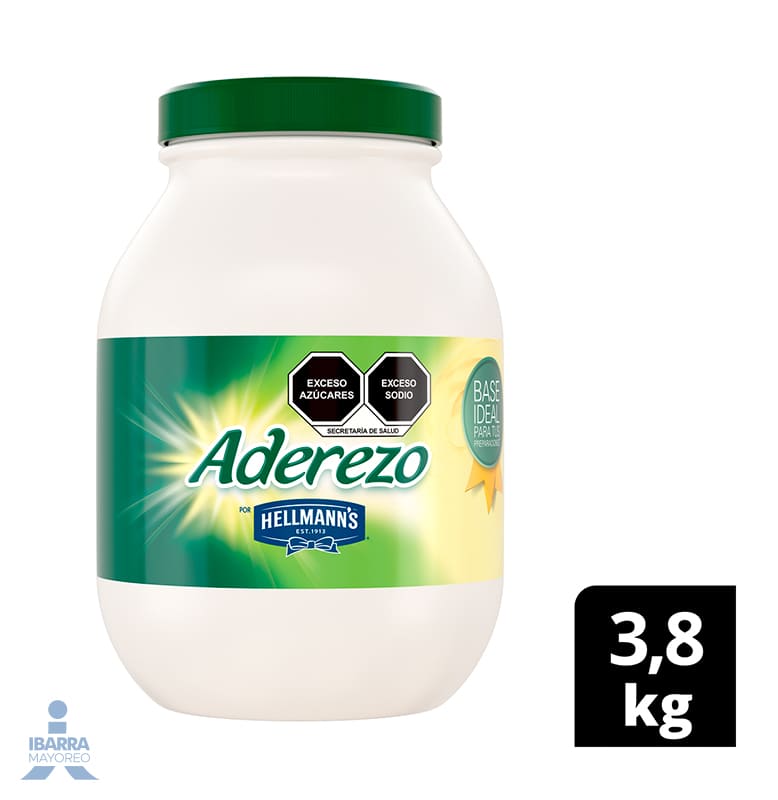 Hellmanns Aderezo de Mayonesa 3.8 kg