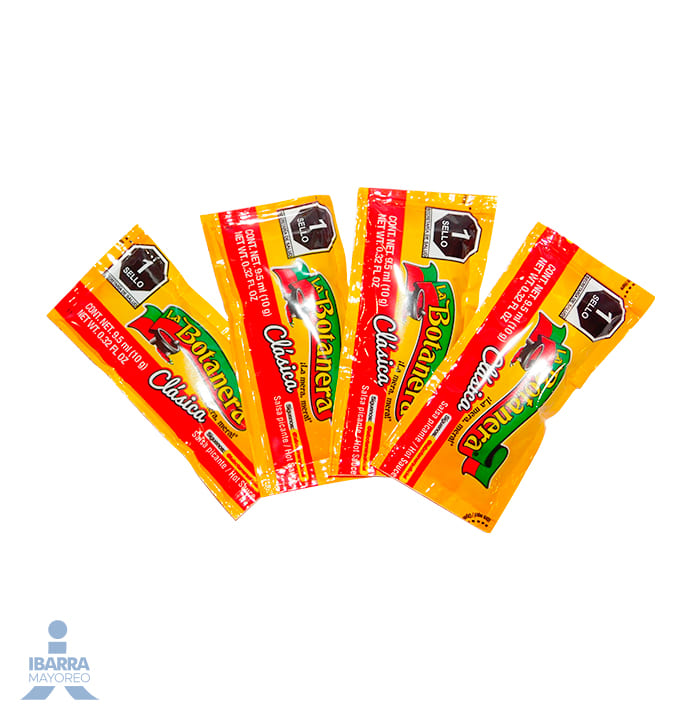 Salsa Picante La Botanera Sobre 840 pzas.