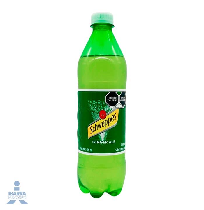 Refresco Peñafiel Schweppes Ginger Ale 600 ml