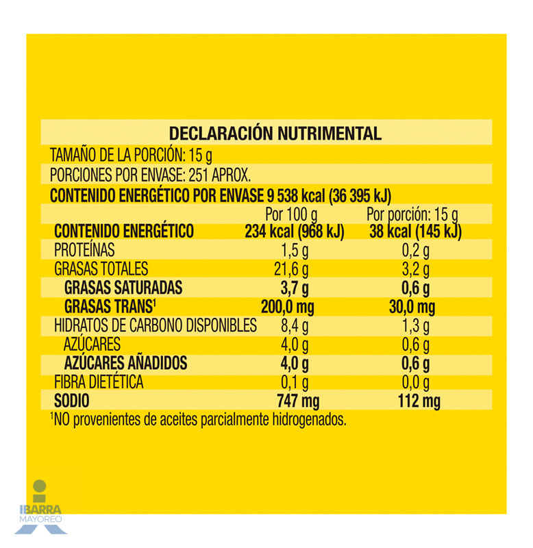 Cocineros Bon Sabor Mayonesa 3.8 L