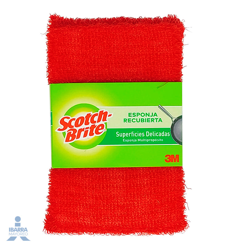 Fibra Scotch Brite Esponja Recubierta Colores