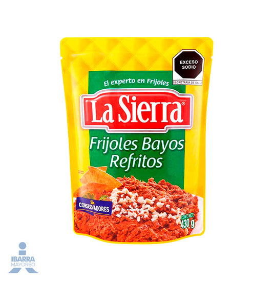 Frijol Bayo Refrito La Sierra Bolsa 430 g