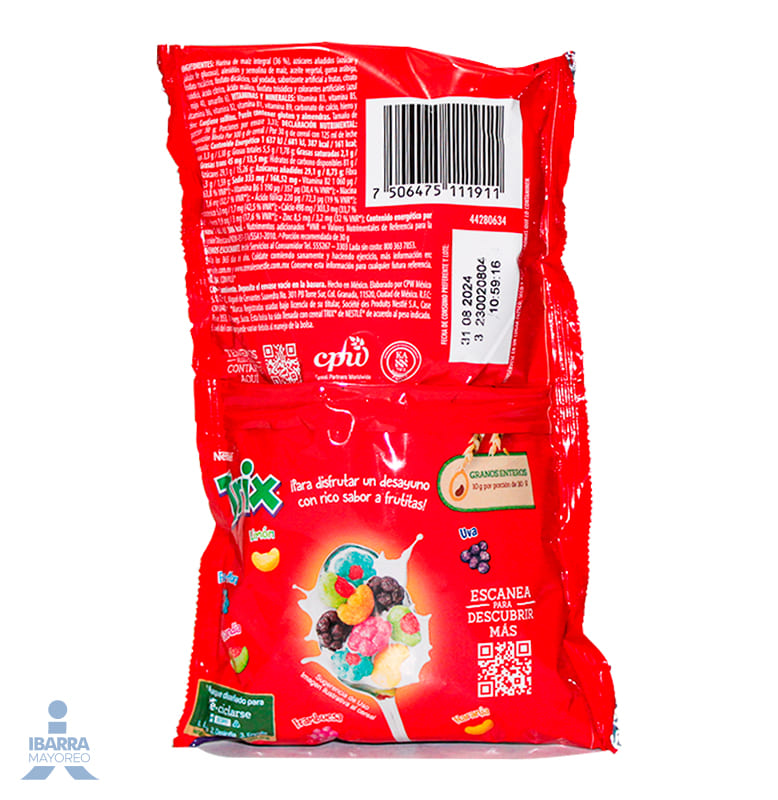 Cereal Nestlé Trix 100 g