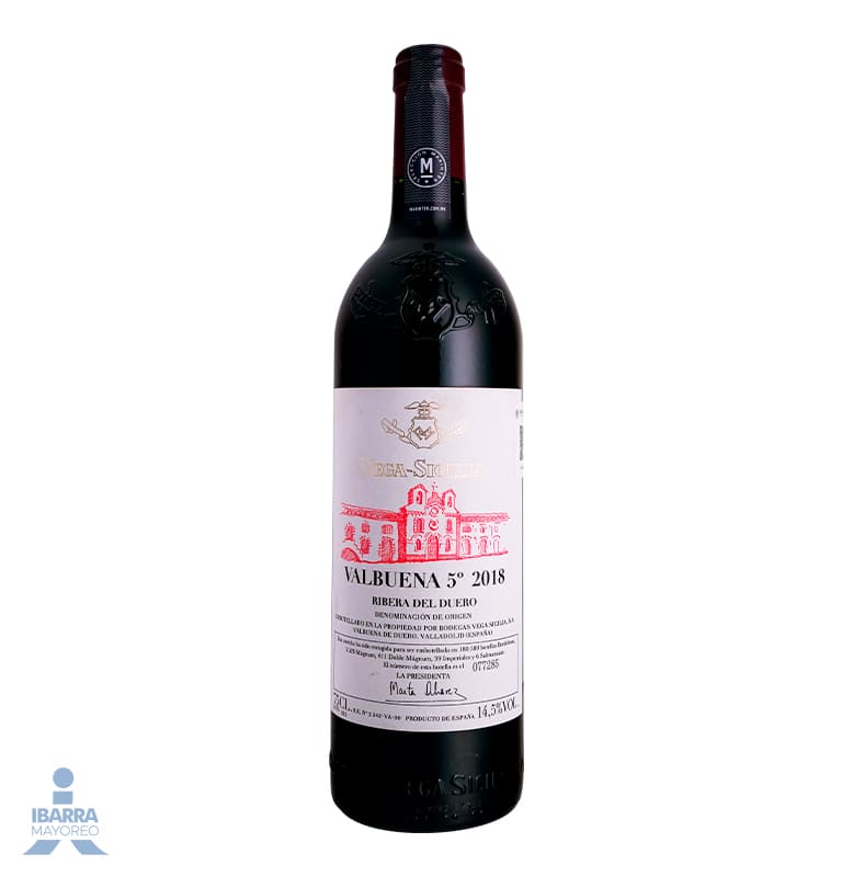 Vino Tinto Vega Sicilia Valbuena 5 2018 750 ml