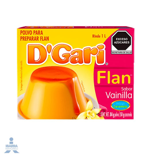 Flan D Gari Vainilla con Caramelo 134 g