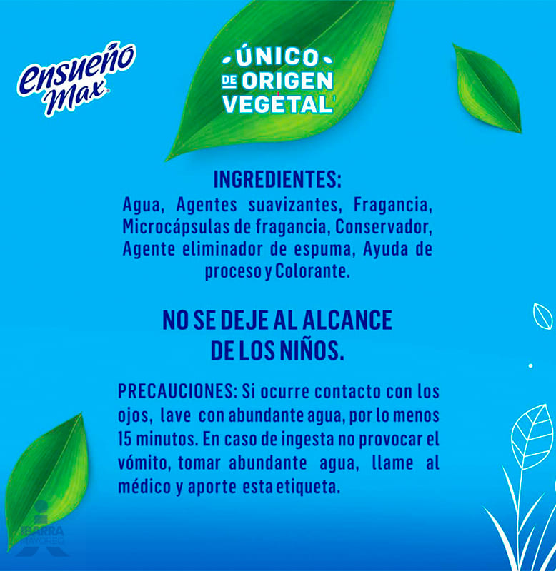 Suavizante Ensueño Max Sensación Natural 850 ml