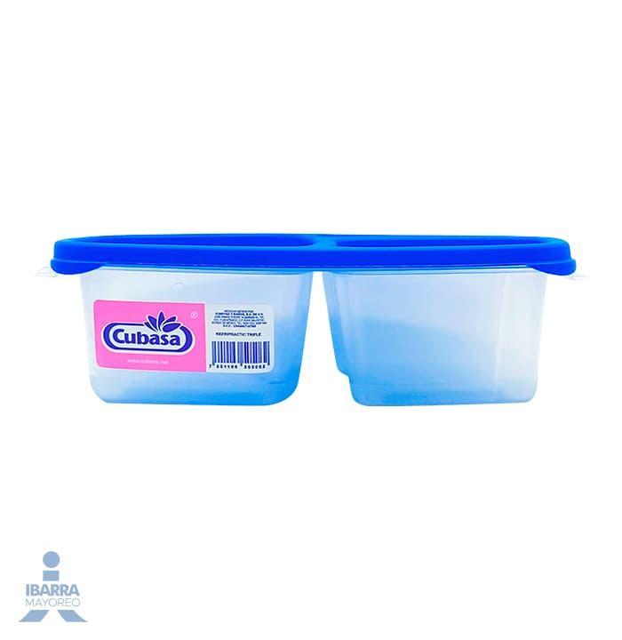 Recipiente Cubasa Refripractic Triple