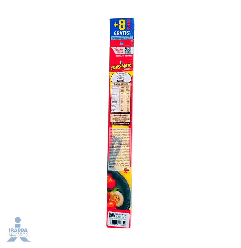 Consomate 27 pzas. GRATIS 8 pzas.