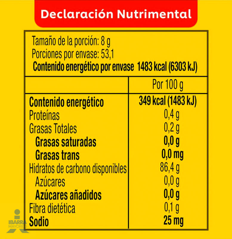 Maizena Duryea Grande 425 g