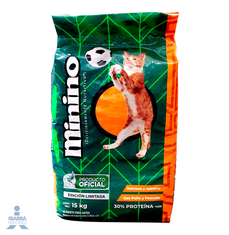 Alimento Ganador Minino Pollo y Pescado 15 kg