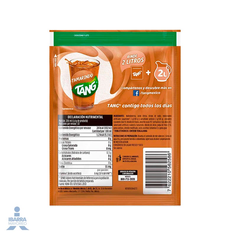 Refresco Tang Tamarindo 14 g