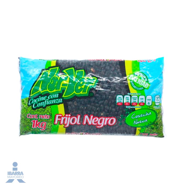 Frijol Negro Nor-Ver 1 kg