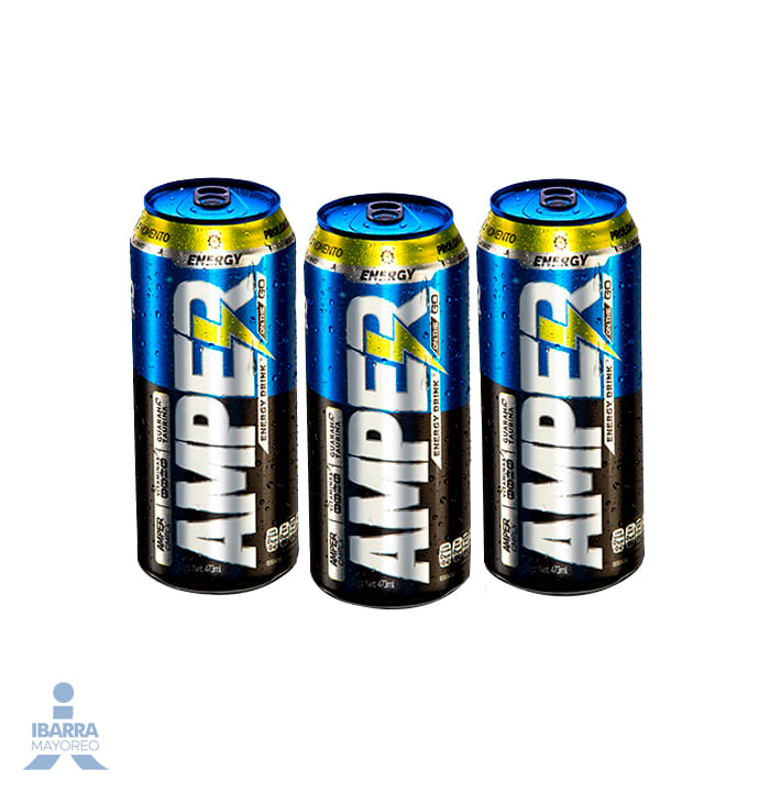Bebida Energética Amper Nuevo 473 ml