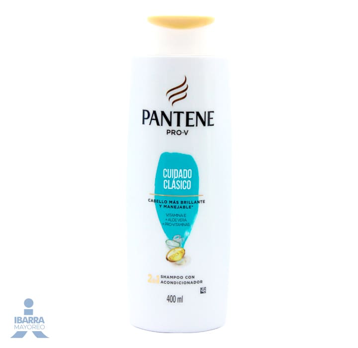 Shampoo Pantene Cuidado Clásico 2 en 1 400 ml