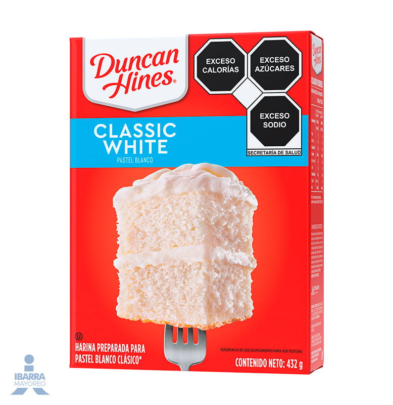 Harina Duncan Hines Vainilla Blanca 432 g