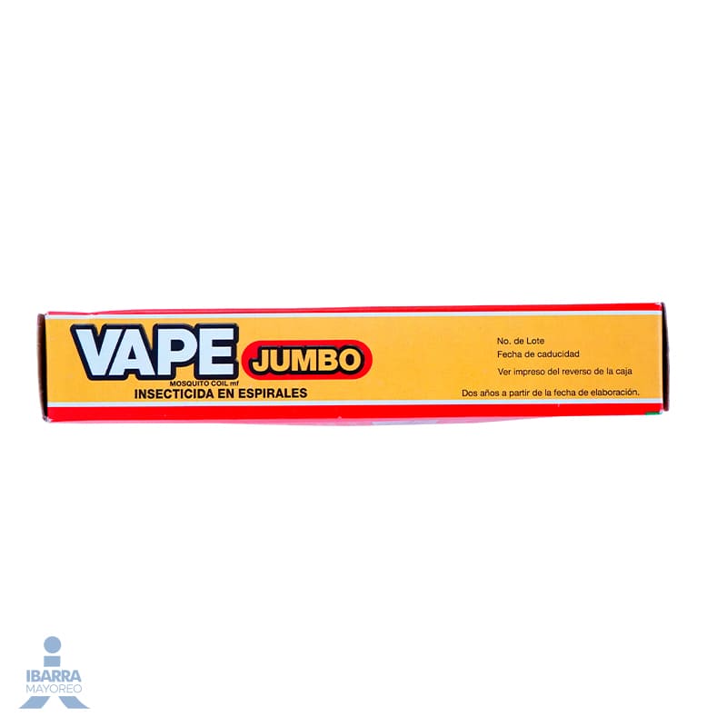Insecticida Vape Jumbo Espiral 10 pzas.