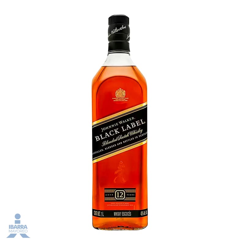 Whisky Johnnie Walker Black Label 1 L