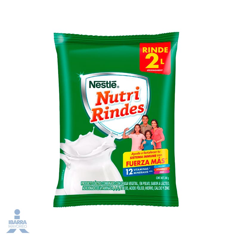 Lácteo en polvo Nestlé NutriRindes 240 g