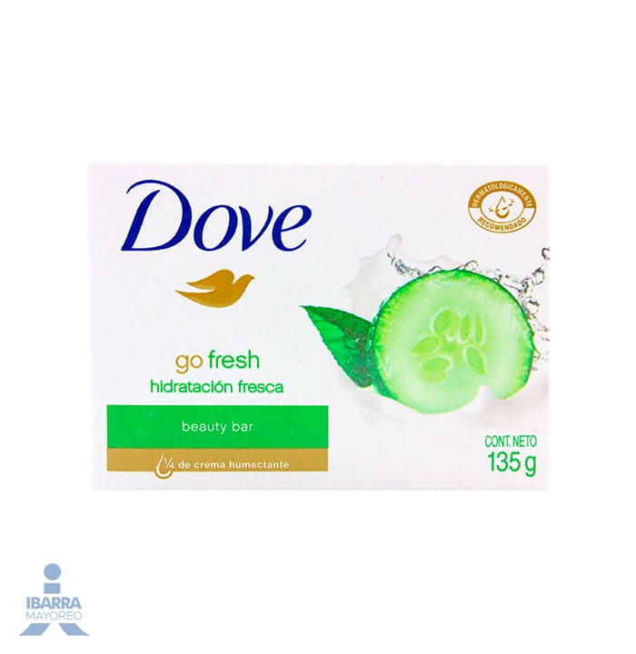 Jabón de Tocador Dove Hidratación Fresca 135 g