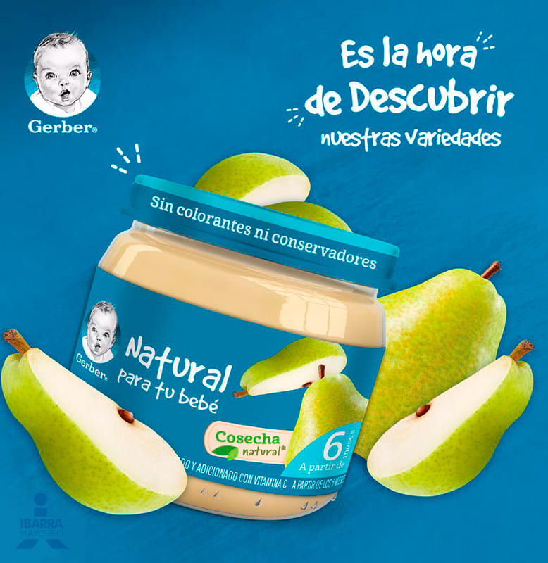 Gerber Colado Pera Etapa 2 100 g